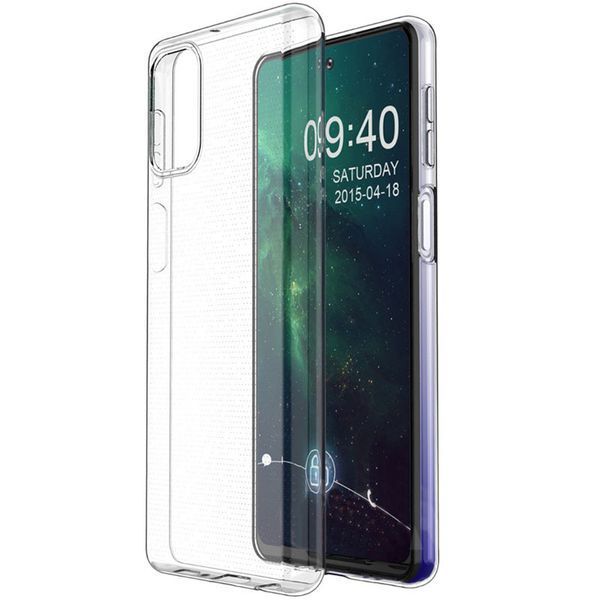 Чехол Stez для Samsung Galaxy M31s Прозрачный 47043