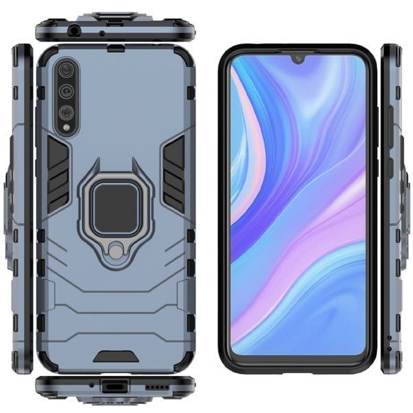 Протиударний чохол Transforme Ring для Huawei P Smart S Сірий / Metal slate 55474