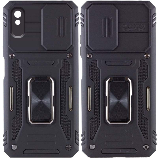 Протиударний чохол Camsh Army Ring для Xiaomi Redmi 9A Зелений / Light Green 68853