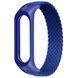 Ремешок Braided Solo Loop для Xiaomi Mi Band 3/4/5/6 L Blue 60173 1