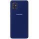 Чохол Silicone Cover для Samsung Galaxy A51 Темно-синій / Midnight blue 53367
