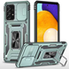 Противоударный чехол Camsh Army Ring для Samsung Galaxy A13 Зеленый / Light Green 45179