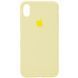 Чехол Silicone Case 360 для Iphone X / XS Желтый / Mellow Yellow 53224 1