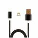 Кабель Aspor AM-101 Magnetic USB - Lightning 2.1A 1м Black 36663 1