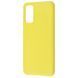 Чехол WAVE Colorful с микрофиброй для Samsung Galaxy S20 Yellow 54043