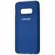 Чехол Silicone Cover для Samsung S10e G970 Blue 38268