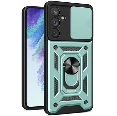 Противоударный чехол Camsh Serg Ring для Samsung Galaxy A14 / M14 Зеленый 80629