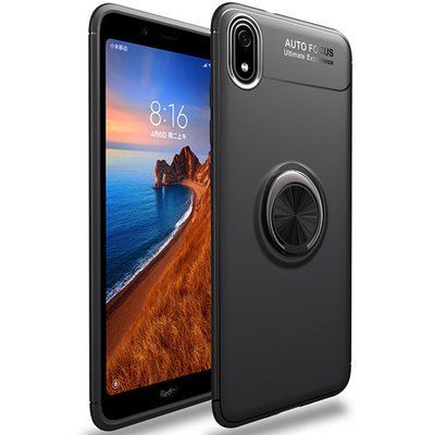 Чехол Din Color Magnet Ring для Xiaomi Redmi 7A Черный 34421