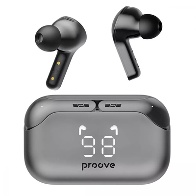 Навушники бездротові Proove 808 Power TWS Gray 81667