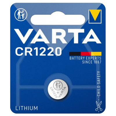 Батарейка літієва VARTA LITHIUM CR1220 1шт 84034