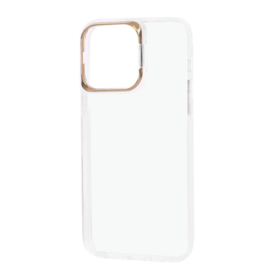 Чехол Apex Capsule для Iphone 14 Pro Max Прозрачный / Gold 69566