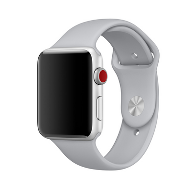 Ремешок Silicone Sport Band для Apple Watch 38/40/SE 40/41 mm S Gray 83126