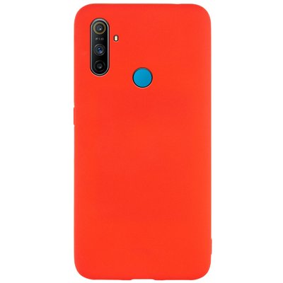 Чехол Matte для Realme C3 Красный 47823