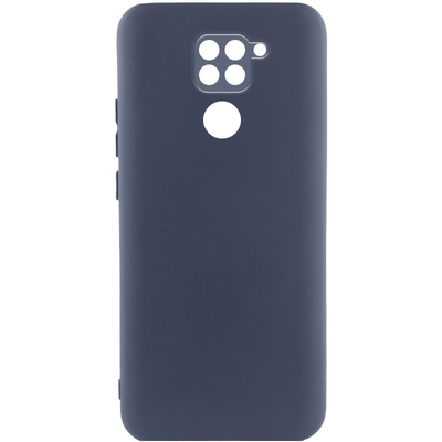 Чехол Silicone Lakshmi A Full Camera для Xiaomi Redmi Note 9 / Redmi 10X Синий / Midnight Blue 66542