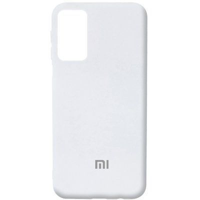 Чохол Silicone Cover для Xiaomi Redmi Note 10 Pro Білий / White 55322