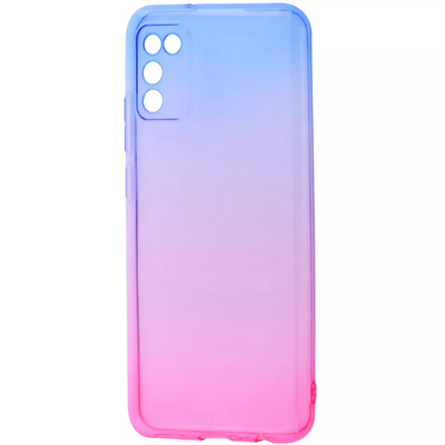 Чохол Gradient для Samsung Galaxy A03s Blue / Pink 59092