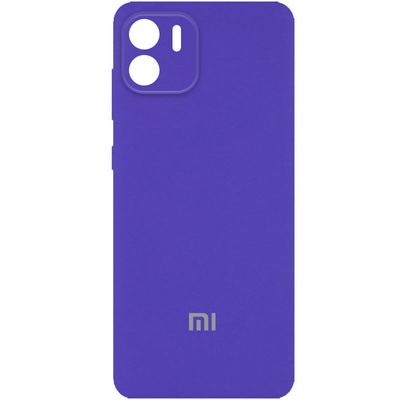 Чехол Silicone Full Camera AA для Xiaomi Redmi A1 Фиолетовый / Purple 66892