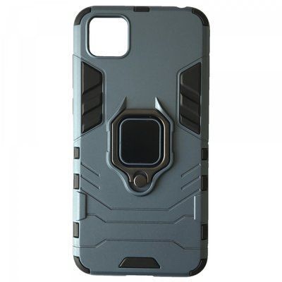 Противоударный чехол Transforme Ring для Huawei Y5P Dark grey 50428
