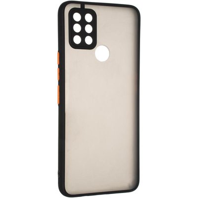 Чехол Delius Bumper Mat Case для Tecno Pova Black 59403