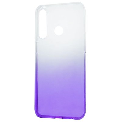 Чехол Gradient для Huawei P40 Lite E / Y7P 2020 White / purple 43097