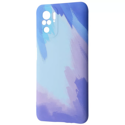 Чехол WAVE Watercolor для Xiaomi Redmi Note 10 / 10s / Poco M5s Blue 60331