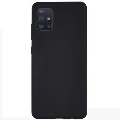 Чехол Matte для Samsung Galaxy A51 Black 40528