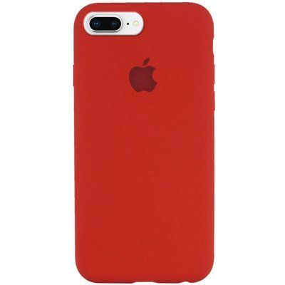 Чехол Silicone Case 360 для Iphone 7 Plus / 8 Plus Красный / Dark Red 53096