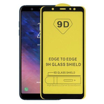 Защитное стекло 9D Full для Samsung Galaxy A6 Plus 2018 A605 Black 35577