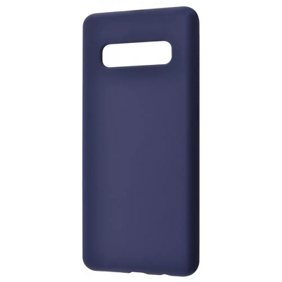 Чохол Silicone WAVE Full для Samsung Galaxy S10 Plus G975 Midnight blue 83076