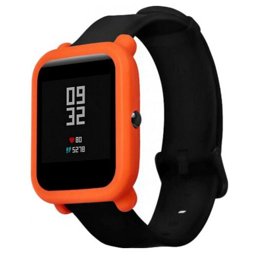 Чехол Matte бампер Smart Band для Amazfit Bip Оранжевый 68348