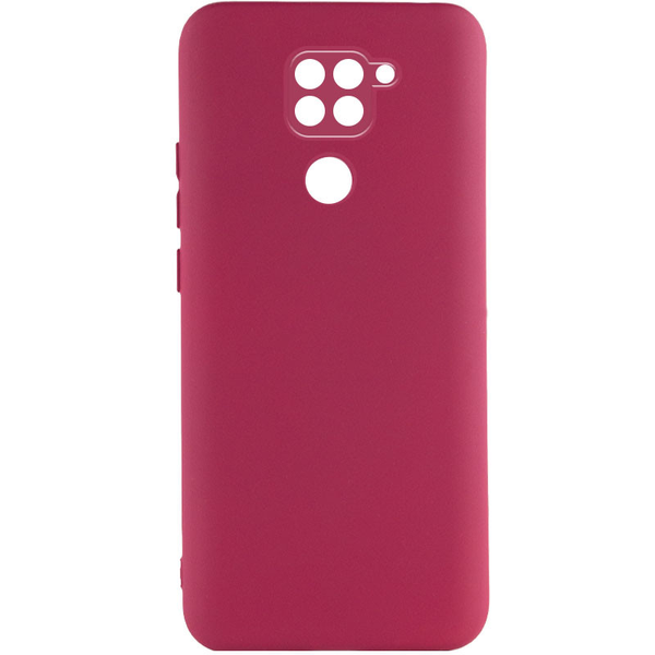 Чохол Silicone Lakshmi A Full Camera для Xiaomi Redmi Note 9 / Redmi 10X Синій / Midnight Blue 66542