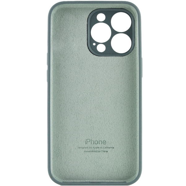 Чохол Silicone Case з захистом камери для Iphone 13 Pro Зелений / Pine green 69107