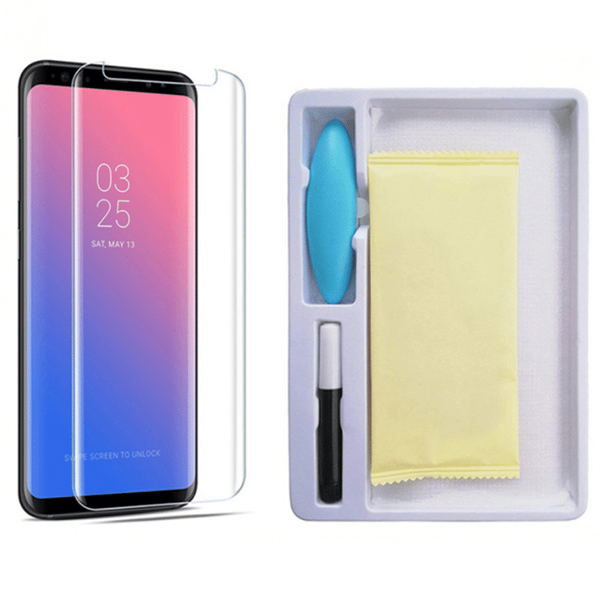 Защитное стекло UV Full Glue для Samsung G955 Galaxy S8 Plus Clear 33451