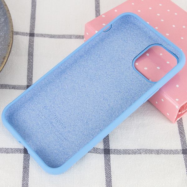 Чохол Silicone Case для Iphone 11 Блакитний / Cornflower 53039