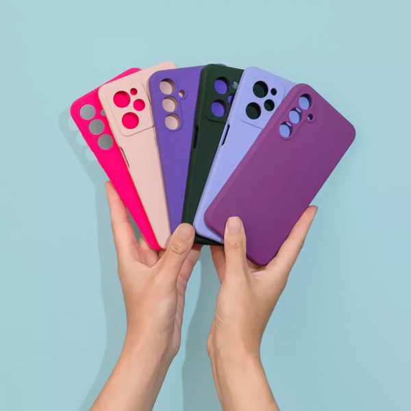 Чохол Silicone WAVE Full для Samsung Galaxy S25 Ultra Light purple