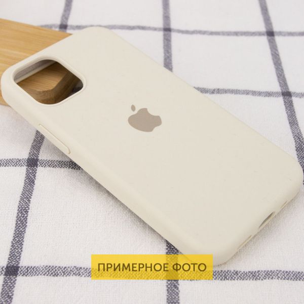 Чехол Silicone Case для Iphone 16 Plus Бежевый / Antigue White