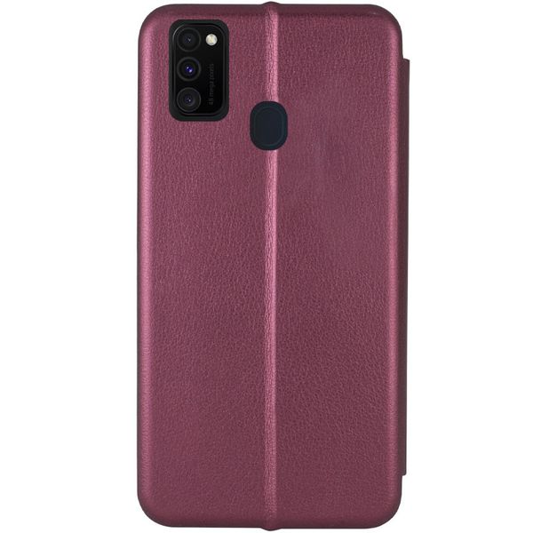 Чехол-книжка Class для Samsung Galaxy M30s / M21 Бордовый 44327