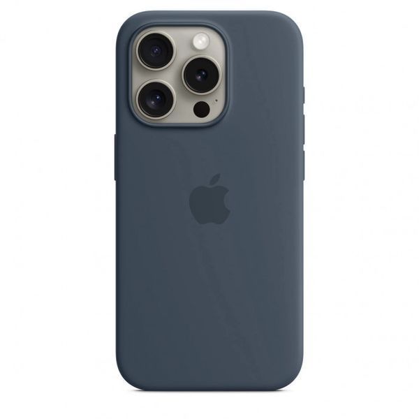 Чехол Silicone case Magsafe для Iphone 15 Pro Black 82177