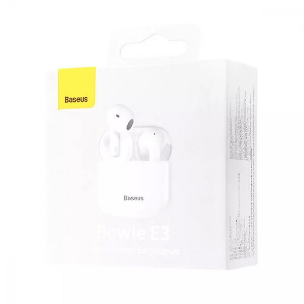 Навушники безпровідні Baseus Bowie E3 TWS White 60652