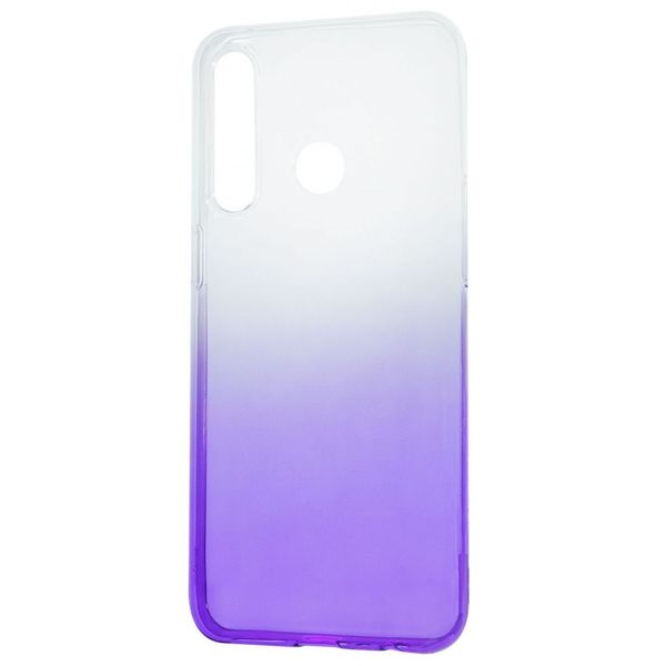 Чохол Gradient для Huawei P40 Lite E / Y7P 2020 White / purple 43097