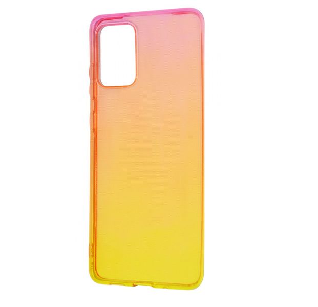 Чохол Gradient для Xiaomi Redmi Note 10 / Note 10s / Poco M5s Pink / yellow 54352