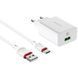 Сетевое зарядное устройство Borofone BA21A Long journey QC3.0 + Type-C 1USB / 3А White 81296 1