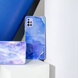 Чохол TPU+Glass Marble Clouds для Samsung Galaxy A03 Core Purple 61359 2