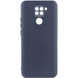 Чохол Silicone Lakshmi A Full Camera для Xiaomi Redmi Note 9 / Redmi 10X Синій / Midnight Blue 66542 1