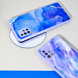 Чехол TPU+Glass Marble Clouds для Samsung Galaxy A03 Core Purple 61359 3