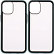 Чохол CoWay для Iphone 12 Mini Прозорий/Зелений 81972