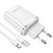 Сетевое зарядное устройство Borofone BA21A Long journey QC3.0 + Type-C 1USB / 3А White 81296 7
