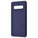 Чехол Silicone WAVE Full для Samsung Galaxy S10 Plus G975 Midnight blue 83076