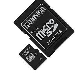 Карта памяти Kingston MicroSD 8GB Class HC-I 10 Black 37850