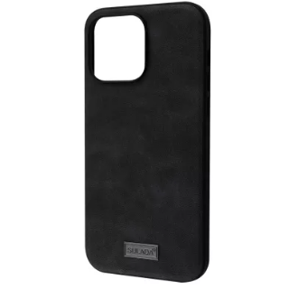 Чохол SULADA Leather для Iphone 14 Pro Max Чорний 65459